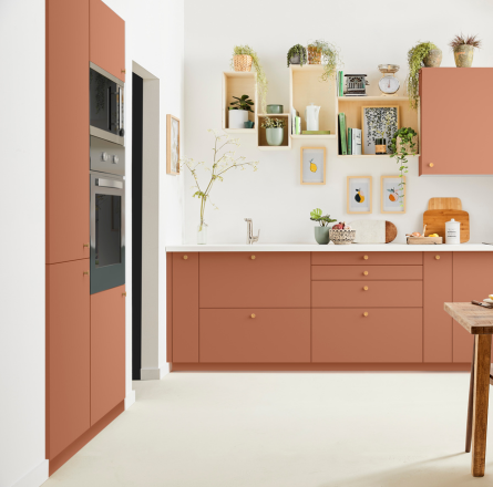 Une cuisine IKEA ou Leroy Merlin haute en couleurs avec RYK !