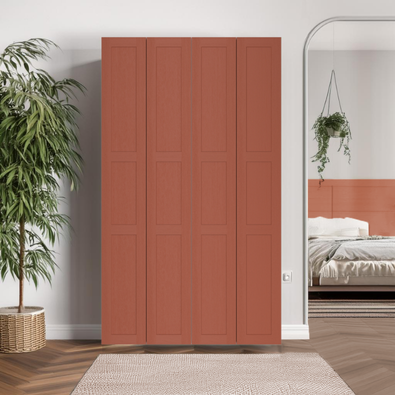 Caisson Spaceo Leroy Merlin avec façade Adèle ocre lubéron de chez RYK