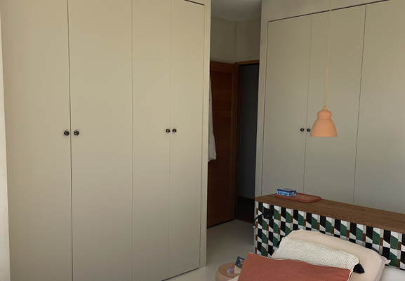 dressing peint en couleur minérale